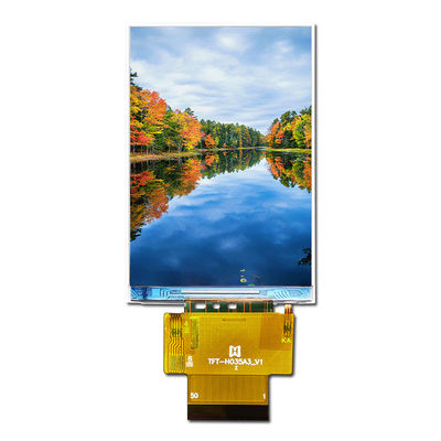Layar LCD TFT Serbaguna 3,5&quot; Sinar Matahari Dapat Dibaca Dengan Antarmuka yang Kompatibel TFT-H035A3HVIST5N50
