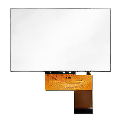 Layar LCD TFT 4,3 Inci Dapat Dibaca Sinar Matahari 800x480 Piksel TFT-H043A10SVIST6N40