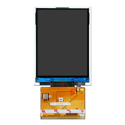 Layar MCU 2,8 Inci TFT LCD 240x320 Dots 250cd/M2 Dengan IC ST7789 TFT-H028A17QVTST2N37