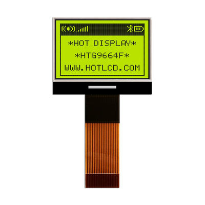 LCD COG Grafis 96X64 ST7549 | FSTN + Tampilan Dengan Lampu Latar PUTIH/HTG9664F
