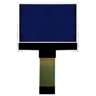 128X64 COG Modul LCD ST7567 SPI Tampilan FSTN Dengan Lampu Latar Sisi Putih HTG12864C-SPI