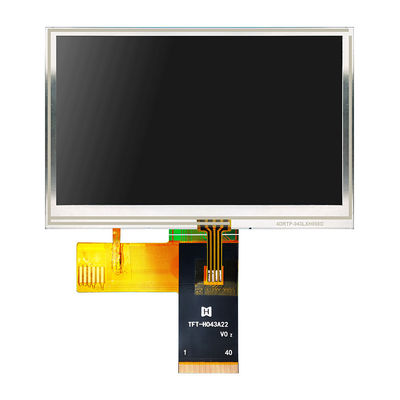 LCD Suhu Lebar Resistif 4,3 Inci SPI MCU Sinar Matahari Dapat Dibaca