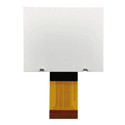 128X64 Grafis COG Layar LCD Tampilan FSTN Dengan Lampu Latar Sisi Putih HTG12864C