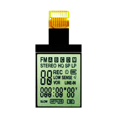Modul LCD COG Speedometer Mobil, Segmen Tampilan LCD Anti Reflektif