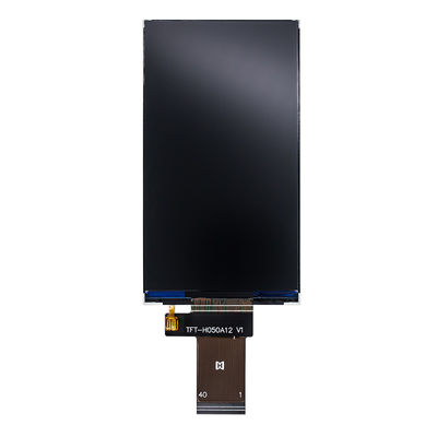 5.0 Inch IPS 480x854 Panel Layar TFT Suhu Lebar ST7701S Untuk Komputer Industri