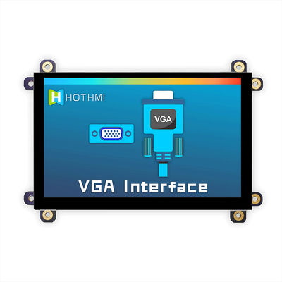 600cd/M2 VGA HDMI LCD Display 5.0 Inch 800x480 Serbaguna