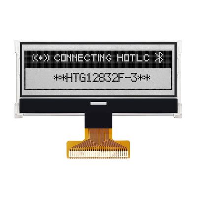 LCD COG Grafis 128X32 ST7565R | FSTN + Tampilan Dengan Lampu Latar ABU-ABU/HTG12832F-3