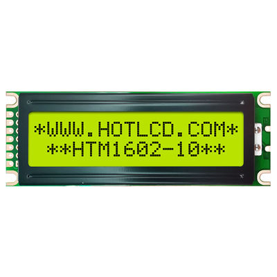 Layar LCD Serbaguna 16x2, Modul Tampilan LCM Kuning Hijau HTM1602-10