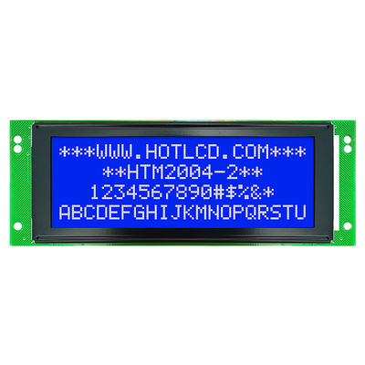 Modul LCD Karakter 4X20 Tahan Lama Dengan Lampu Latar Putih Samping HTM2004-2
