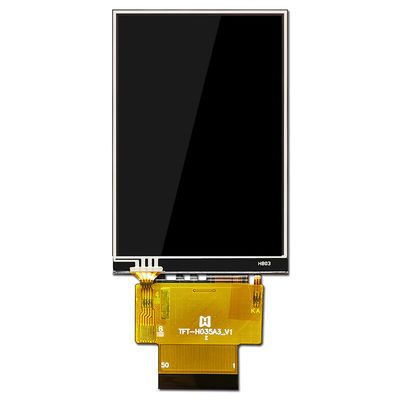 Modul LCD TFT Vertikal 3,5 Inci, Layar Kapasitif TFT Multifungsi