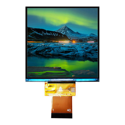 Layar LCD IPS TFT Persegi Tahan Lama 4 Inch 320x320 Titik Dengan IC TFT-H040A12DHIIL4N40