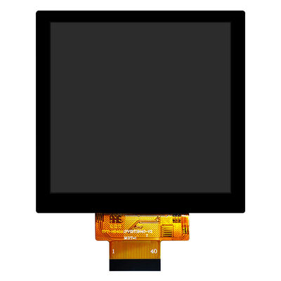 4 Inch 480x480 Dots IPS TFT LCD SPI ST7701S Dengan Penutup Kaca