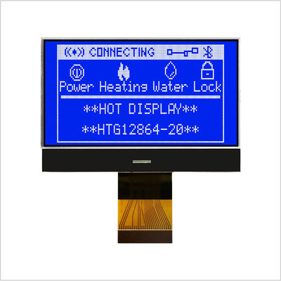 Modul LCD COG Grafis MCU 128X64 ST7565R Tampilan FSTN HTG12864-20