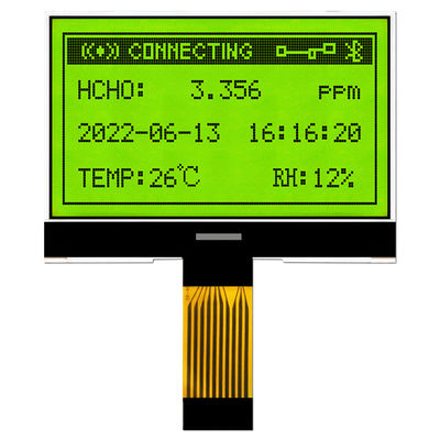 Modul COG LCD Industri 132x64, Layar LCD SPI Tahan Lama HTG13264C