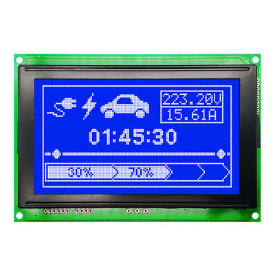Modul LCD Grafis 128X64 Layar STN Grey Dengan Lampu Latar Sisi Putih