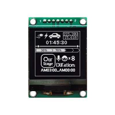 1,5 &quot;Inch 128x128 COG SH1107 Modul Layar OLED Dengan Kontrol Peralatan / PCB / Bingkai