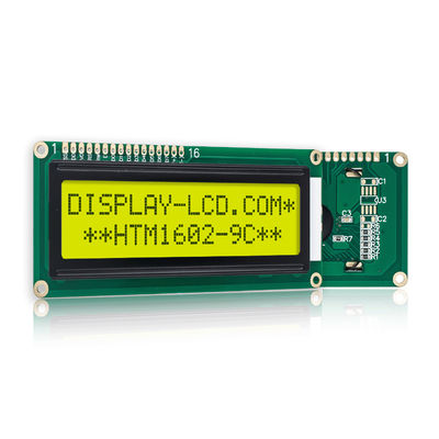 Modul Layar LCD Karakter 16x2 STN + Seri Abu-abu Dengan Lampu Latar Hijau Kuning