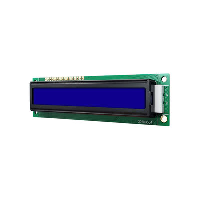 1X16 karakter LCD Display. STN))) + Latar Belakang Biru dengan lampu putih Arduino