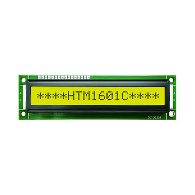 1X16 Karakter LCD Display STN+ Warna Kuning/Hijau Latar Belakang dengan Warna Kuning/Hijau Latar Belakang-Arduino
