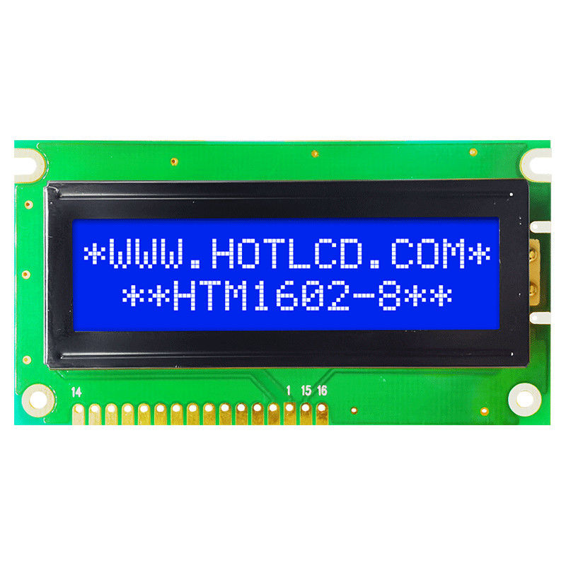 Modul LCD Karakter 2X16 LCM Dengan Lampu Latar Hijau HTM1602-8
