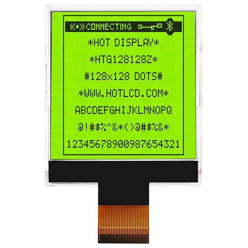 Modul LCD COG Grafis 128X128 SSD1848 STN-Gray Display HTG128128Z